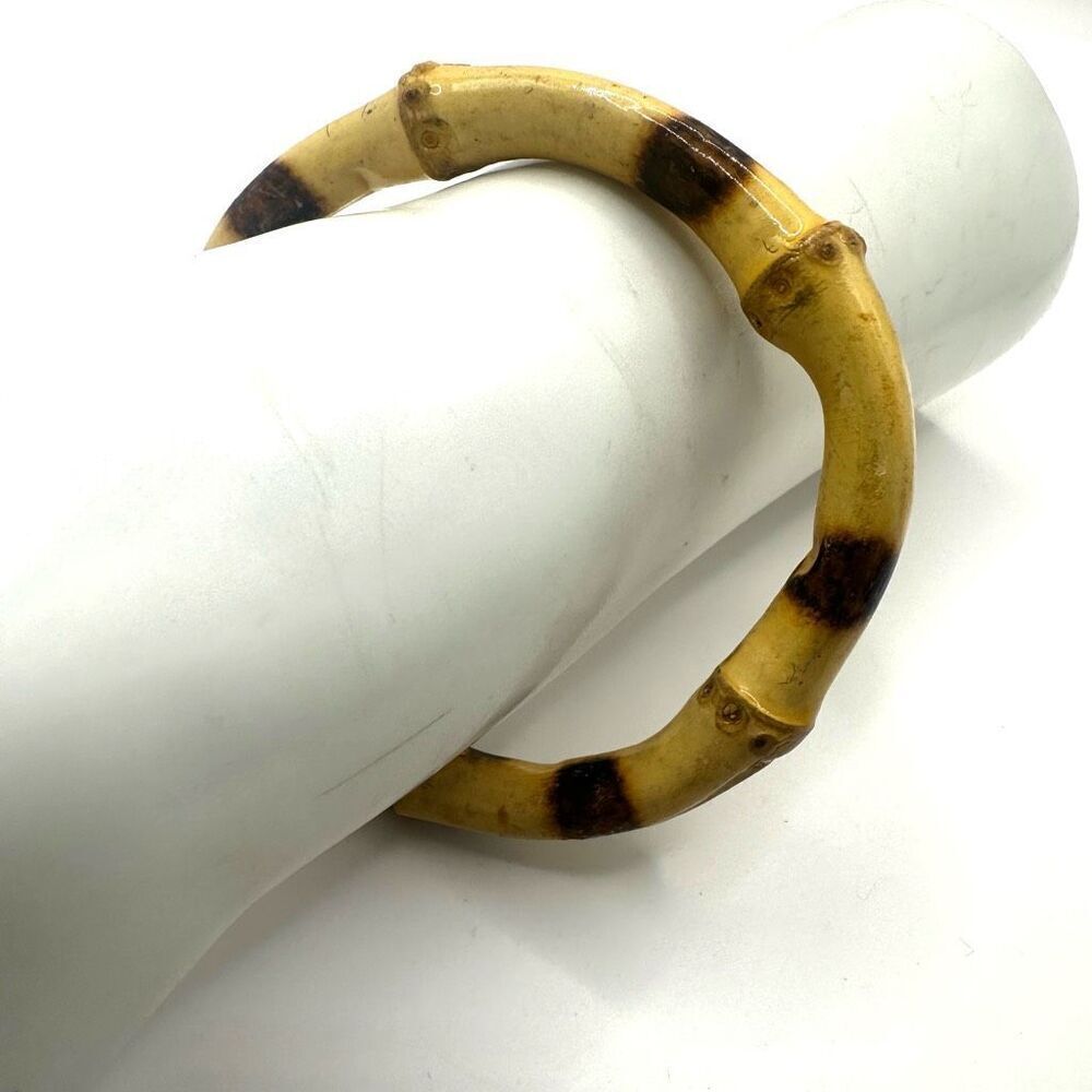 Bamboo bangle bracelet - Picture 5 of 6